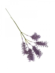 Wodorosty trawa ozdobna gałązka 34 cm jasny fiolet