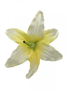 Lilia kwiat wyrobowy 20 cm kremowy