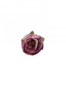 Pełnik kwiat wyrobowy 3,5 cm fioletowo kremowy