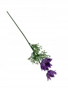 Sasanka gałązka 52 cm fioletowa