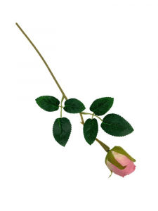 Róża gałązka 37 cm różowa