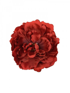 Piwonia kwiat wyrobowy 17 cm czerwona