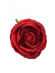 Róża kwiat wyrobowy 11 cm czerwona