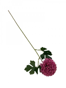 Chryzantema gałązka 50 cm ciemny brudny róż
