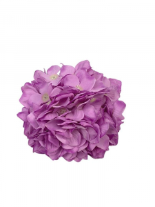 Hortensja kwiat wyrobowy 20 cm lawendowa