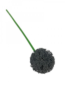 Czosnek kwiat pojedynczy 55 cm czarny