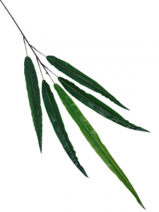 Liść egzotyczny na gałązce 110 cm zielony