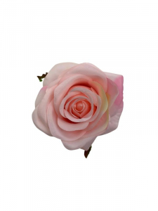 Róża kwiat wyrobowy 10 cm jasny róż