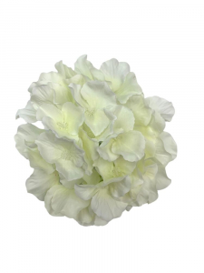 Hortensja kwiat wyrobowy 17 cm kremowa