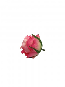 Róża wyrobowa główka 6 cm głęboki róż z kremem