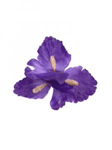 Irys kwiat wyrobowy 10 cm fioletowy