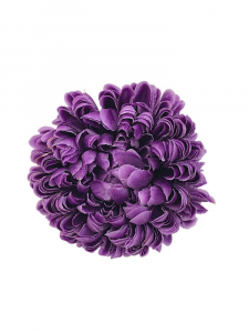 Chryzantema główka 16 cm fioletowa