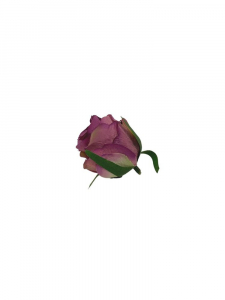 Róża główka 6 cm fioletowa