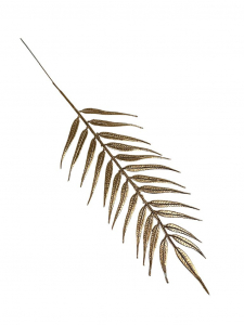 Złoty liść 43 cm palma paproć