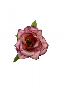 Róża główka 6 cm brudny róż