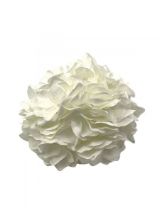 Hortensja kwiat wyrobowy 20 cm jasno kremowa