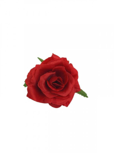 Róża kwiat wyrobowy 5 cm czerwona