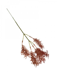 Wodorosty trawa ozdobna gałązka 34 cm brudny róż