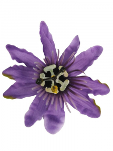 Męczennica kwiat wyrobowy 12 cm fioletowa