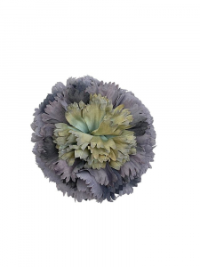 Goździk kwiat wyrobowy 12 cm brudny fiolet