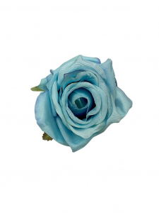 Róża główka 9 cm jasno niebieska