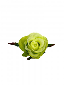 Róża główka 5 cm zielona
