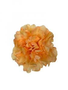 Piwonia kwiat wyrobowy 15 cm jasno pomarańczowa