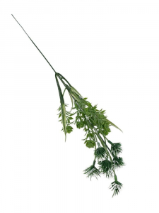 Czosnek gałązka z listkam 47 cm biało zielony