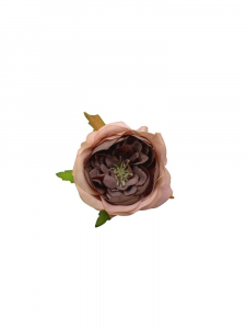 Piwonia mini główka 6 cm brudny fiolet