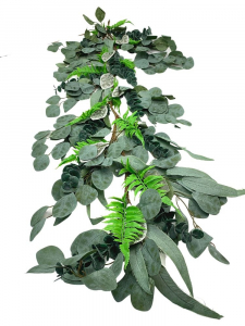Girlanda ozdobna 135 cm zielona
