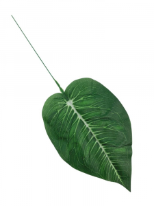 Liść 38 cm zielony