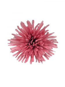 Chryzantema kwiat wyrobowy 14 cm różowa