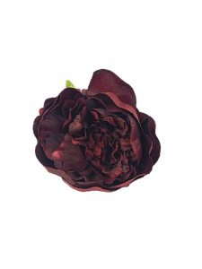 Piwonia kwiat wyrobowy 12 cm bordowa