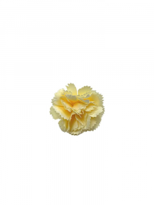 Goździk kwiat wyrobowy 3 cm żółty