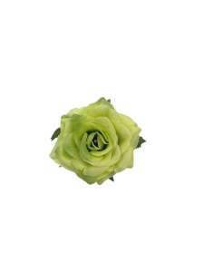 Róża kwiat wyrobowy 5 cm zielona