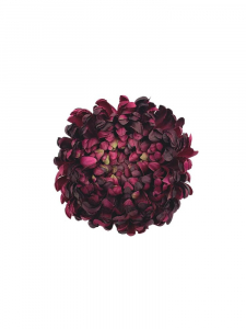 Chryzantema kwiat wyrobowy XL 17 cm bardzo ciemno różowa