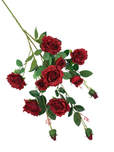 Róża kwiat pojedynczy 105 cm czerwona