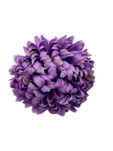Chryzantema kwiat wyrobowy 14 cm fioletowa