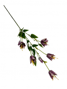Dzwoneczki gałązka kwitnąca 88 cm fioletowe