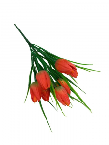 Tulipan bukiet 32 cm czerwony ceglany