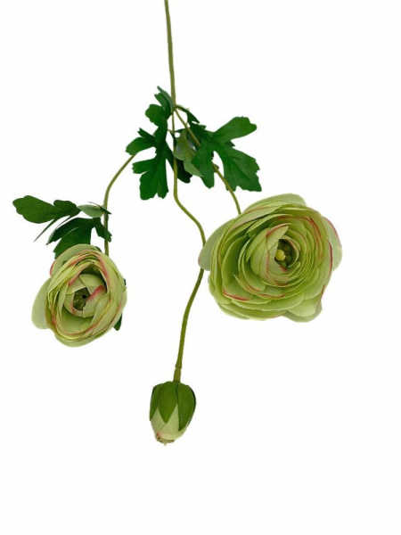 Pełnik gałązka 53 cm zielony z różem