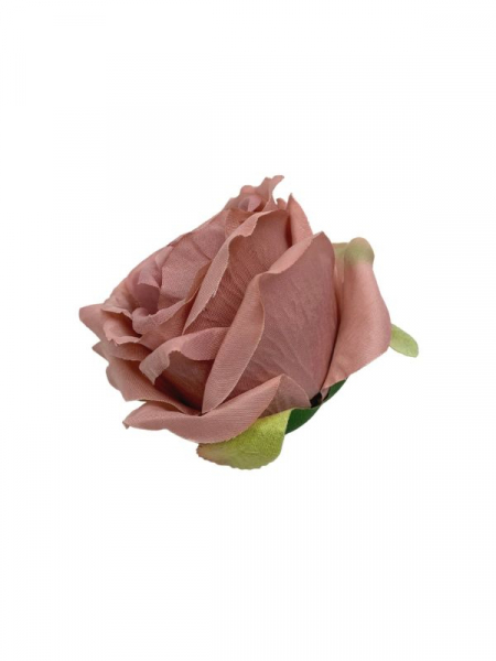 Róża główka 9 cm brudny róż
