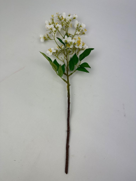 Gałązka kwitnąca jabłoń 50 cm biała