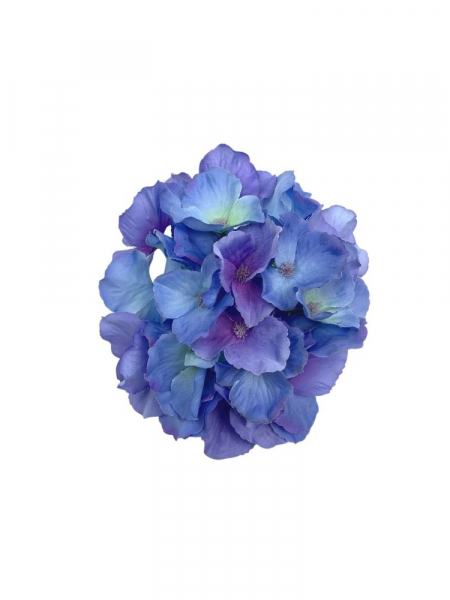 Hortensja główka 17 cm niebiesko fioletowa