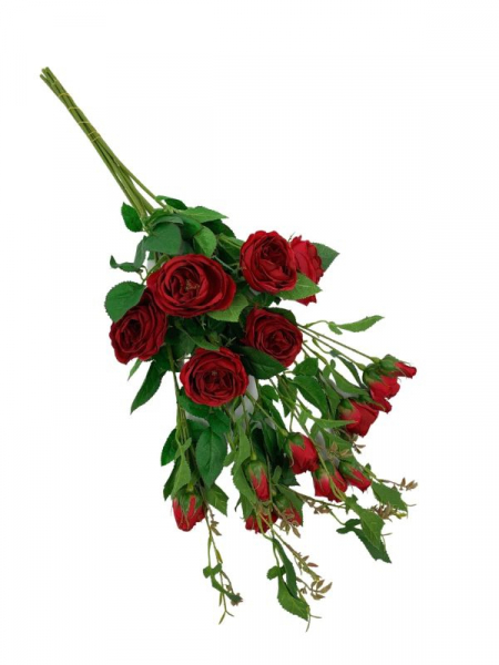 Róża gałązka 70 cm czerwona