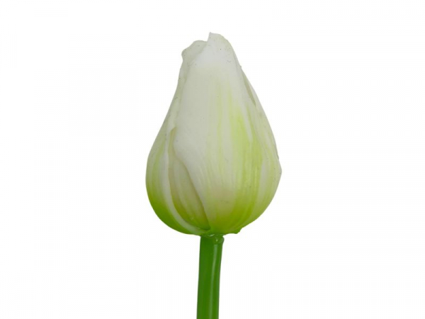 Tulipan silikonowy 46 cm biały