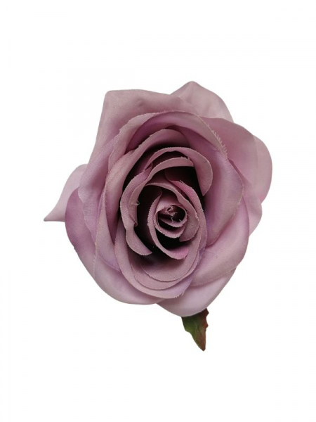 Róża główka 9 cm pudrowy fiolet