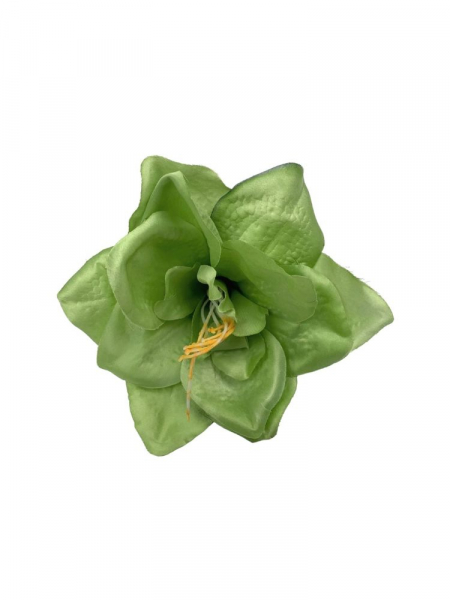 Amarylis kwiat wyrobowy 16 cm zielony