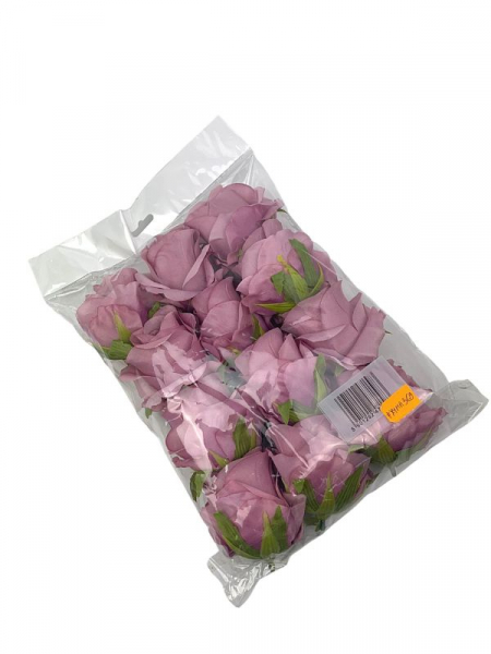 Róża główka 8 cm różowa