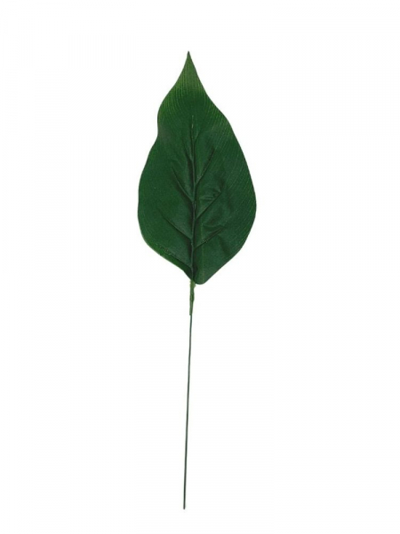 Liść 42 cm zielony